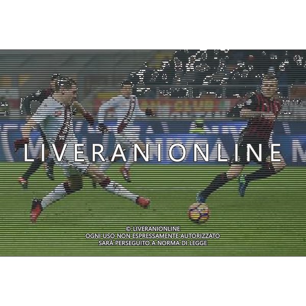 Coppa Italia TIM Cup 2016/2017 Quinto Turno Milano - 12.01.2017 Milan-Torino Nella Foto: andrea belotti gol /Ph.Vitez-Ag. Aldo Liverani