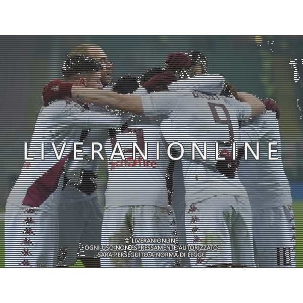 Coppa Italia TIM Cup 2016/2017 Quinto Turno Milano - 12.01.2017 Milan-Torino Nella Foto: esultanza dopo il gol di andrea belotti - abbraccio /Ph.Vitez-Ag. Aldo Liverani