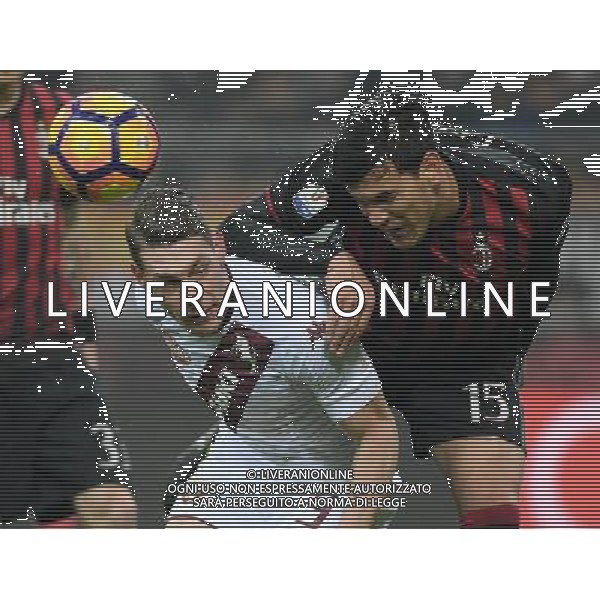 Coppa Italia TIM Cup 2016/2017 Quinto Turno Milano - 12.01.2017 Milan-Torino Nella Foto: Gustavo gomez e andrea belotti /Ph.Vitez-Ag. Aldo Liverani
