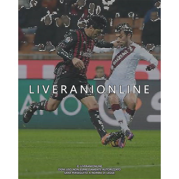 Coppa Italia TIM Cup 2016/2017 Quinto Turno Milano - 12.01.2017 Milan-Torino Nella Foto: Gustavo gomez e adem ljajic /Ph.Vitez-Ag. Aldo Liverani