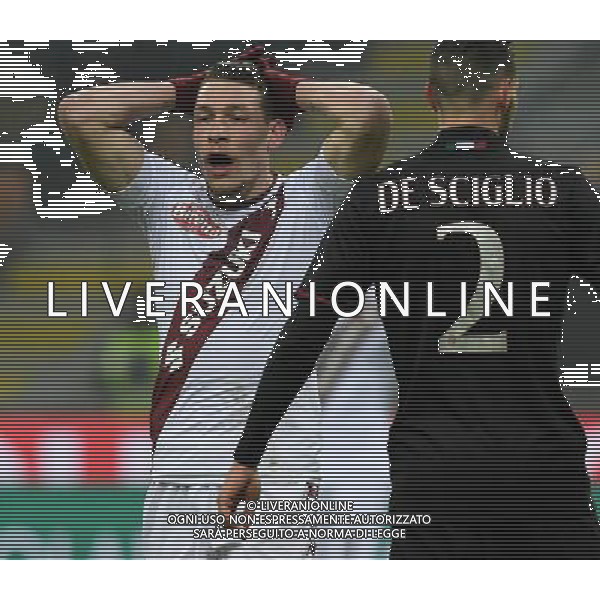 Coppa Italia TIM Cup 2016/2017 Quinto Turno Milano - 12.01.2017 Milan-Torino Nella Foto:Andrea Belotti /Ph.Vitez-Ag. Aldo Liverani