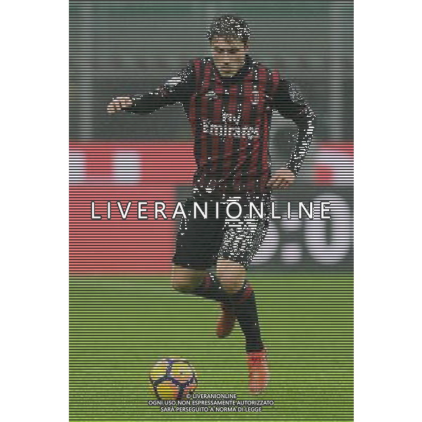 Coppa Italia TIM Cup 2016/2017 Quinto Turno Milano - 12.01.2017 Milan-Torino Nella Foto:Davide Calabria /Ph.Vitez-Ag. Aldo Liverani