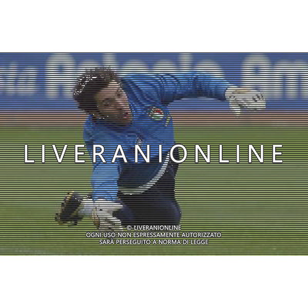 COVERCIANO 25/03/2005 ALLENAMENTO DELLA NAZIONALE NELLA FOTO: BUFFON GIANLUIGI FOTO GIANNI NUCCI/AG. ALDO LIVERANI