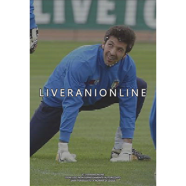 COVERCIANO 25/03/2005 ALLENAMENTO DELLA NAZIONALE NELLA FOTO: BUFFON GIANLUIGI FOTO GIANNI NUCCI/AG. ALDO LIVERANI