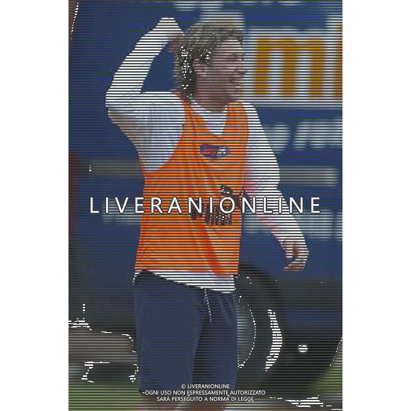 COVERCIANO 25/03/2005 ALLENAMENTO DELLA NAZIONALE NELLA FOTO: CASSANO ANTONIO FOTO GIANNI NUCCI/AG. ALDO LIVERANI