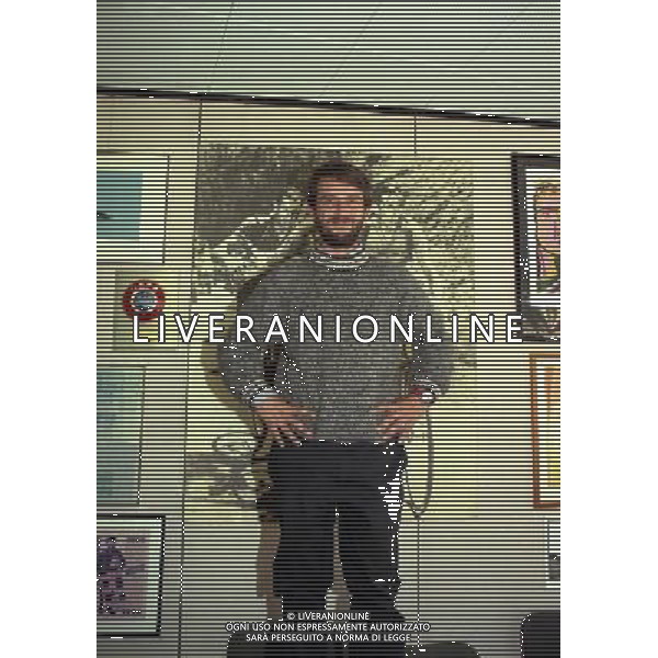 MILANO VISITA DI GIOBVANNI SOLDINI ALLA REDAZIONE DELLA GAZZETTA DELLO SPORT IN VIA SOLFERINO NELLA FOTO GIOVANNI SOLDINI AG ALDO LIVERANI SAS