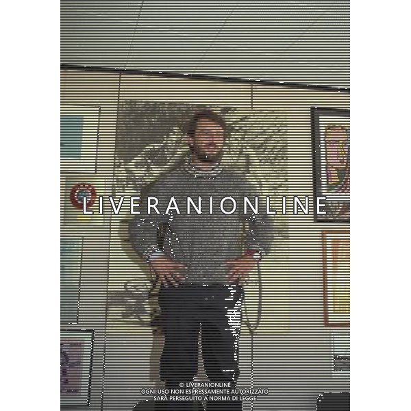 MILANO VISITA DI GIOBVANNI SOLDINI ALLA REDAZIONE DELLA GAZZETTA DELLO SPORT IN VIA SOLFERINO NELLA FOTO GIOVANNI SOLDINI AG ALDO LIVERANI SAS