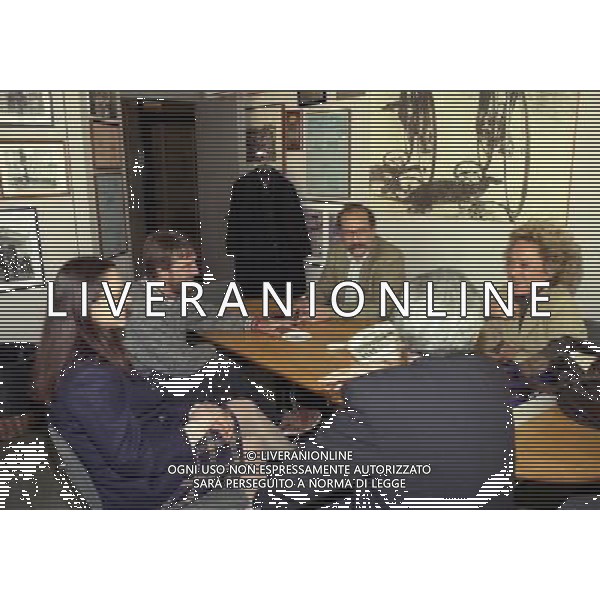 MILANO VISITA DI GIOBVANNI SOLDINI ALLA REDAZIONE DELLA GAZZETTA DELLO SPORT IN VIA SOLFERINO NELLA FOTO GIOVANNI SOLDINI AG ALDO LIVERANI SAS