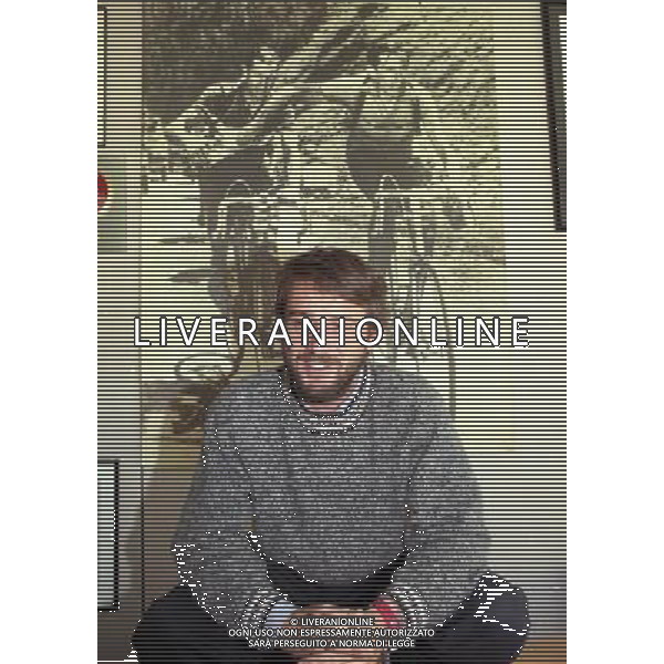 MILANO VISITA DI GIOBVANNI SOLDINI ALLA REDAZIONE DELLA GAZZETTA DELLO SPORT IN VIA SOLFERINO NELLA FOTO GIOVANNI SOLDINI AG ALDO LIVERANI SAS