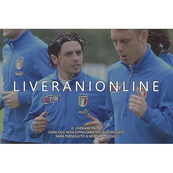 COVERCIANO 25/03/2005 ALLENAMENTO DELLA NAZIONALE NELLA FOTO: ESPOSITO MAURO FOTO GIANNI NUCCI/AG. ALDO LIVERANI