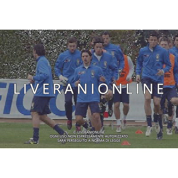 COVERCIANO 25/03/2005 ALLENAMENTO DELLA NAZIONALE NELLA FOTO: ESPOSITO MAURO FOTO GIANNI NUCCI/AG. ALDO LIVERANI