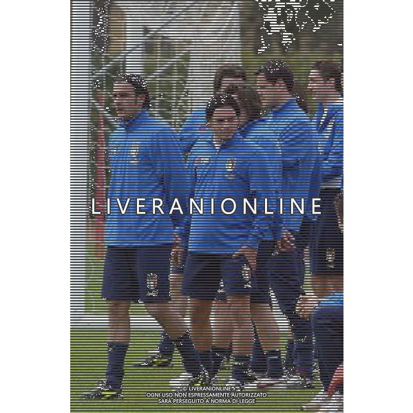 COVERCIANO 25/03/2005 ALLENAMENTO DELLA NAZIONALE NELLA FOTO: ESPOSITO MAURO FOTO GIANNI NUCCI/AG. ALDO LIVERANI