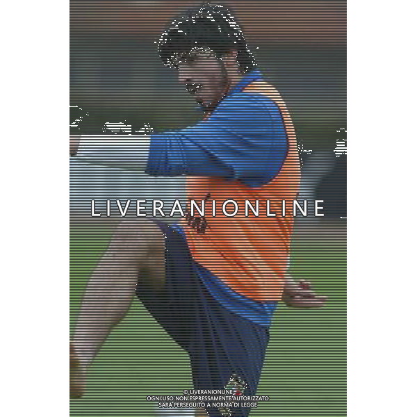 COVERCIANO 25/03/2005 ALLENAMENTO DELLA NAZIONALE NELLA FOTO: GATTUSO GENNARO FOTO GIANNI NUCCI/AG. ALDO LIVERANI