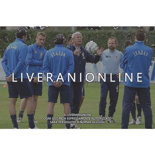 COVERCIANO 25/03/2005 ALLENAMENTO DELLA NAZIONALE NELLA FOTO: LIPPI MARCELLO FOTO GIANNI NUCCI/AG. ALDO LIVERANI