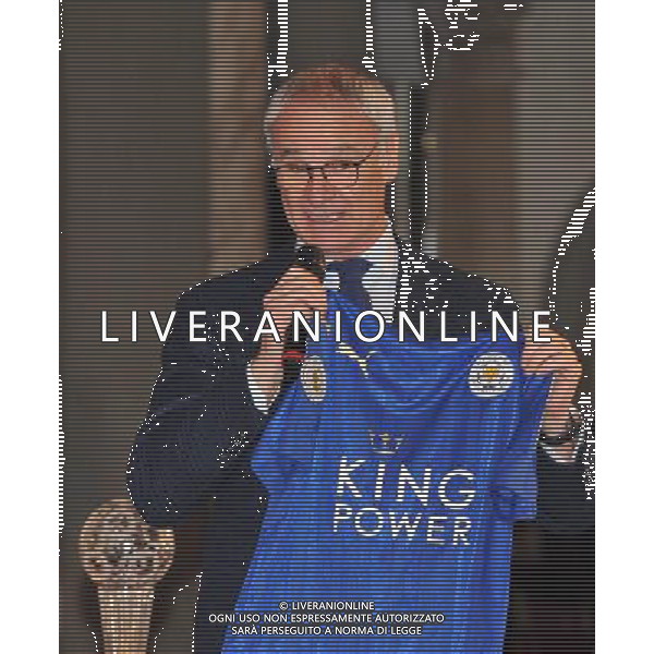 Foto: Aldo Liverani 17/01/2017 Firenze( Italia) Sport Calcio Hall Fame 2017 Palazzo Vecchio - Firenze Nella foto: Claudio Ranieri © / AGENZIA ALDO LIVERANI SAS