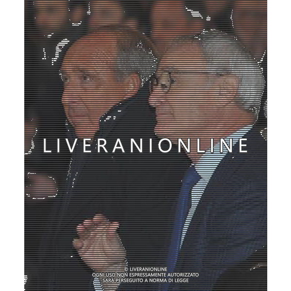 Foto: Aldo Liverani 17/01/2017 Firenze( Italia) Sport Calcio Hall Fame 2017 Palazzo Vecchio - Firenze Nella foto: Giampiero Ventura, Claudio Ranieri © / AGENZIA ALDO LIVERANI SAS