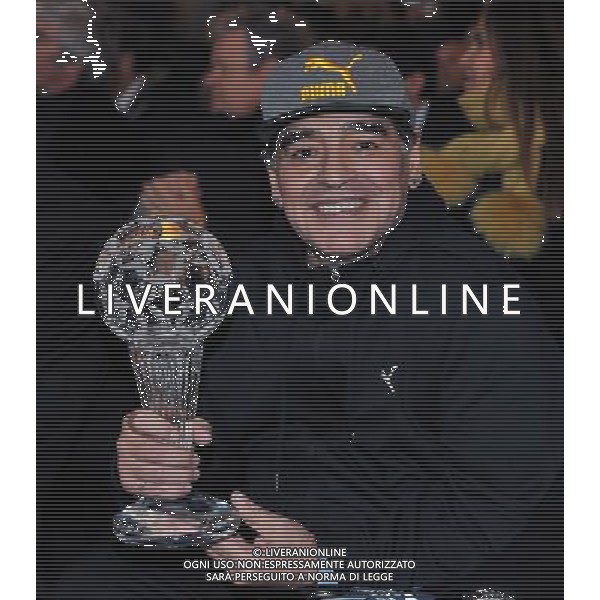 Foto: Aldo Liverani 17/01/2017 Firenze( Italia) Sport Calcio Hall Fame 2017 Palazzo Vecchio - Firenze Nella foto: Diego Armando Maradona © / AGENZIA ALDO LIVERANI SAS