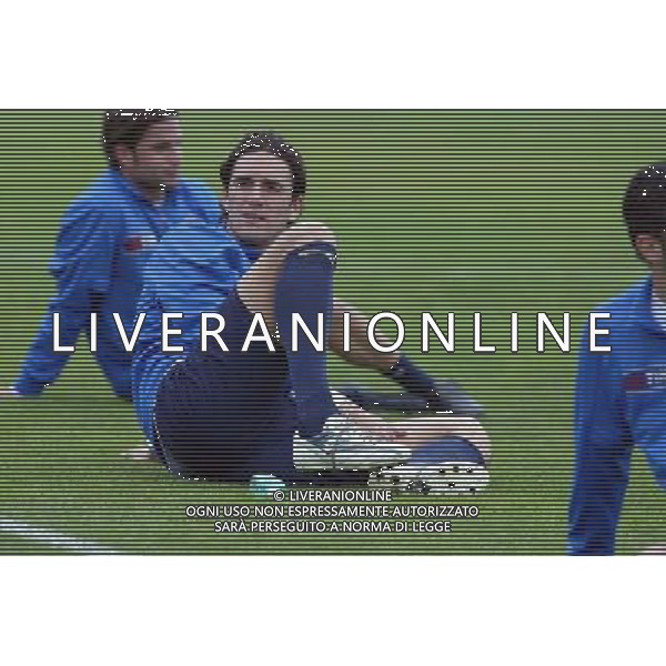 COVERCIANO 25/03/2005 ALLENAMENTO DELLA NAZIONALE NELLA FOTO: TONI LUCA FOTO GIANNI NUCCI/AG. ALDO LIVERANI