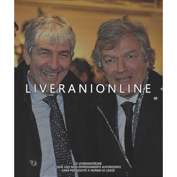 Foto: Aldo Liverani 17/01/2017 Firenze( Italia) Sport Calcio Hall Fame 2017 Palazzo Vecchio - Firenze Nella foto: Paolo Rossi, Giancarlo Antognoni © / AGENZIA ALDO LIVERANI SAS