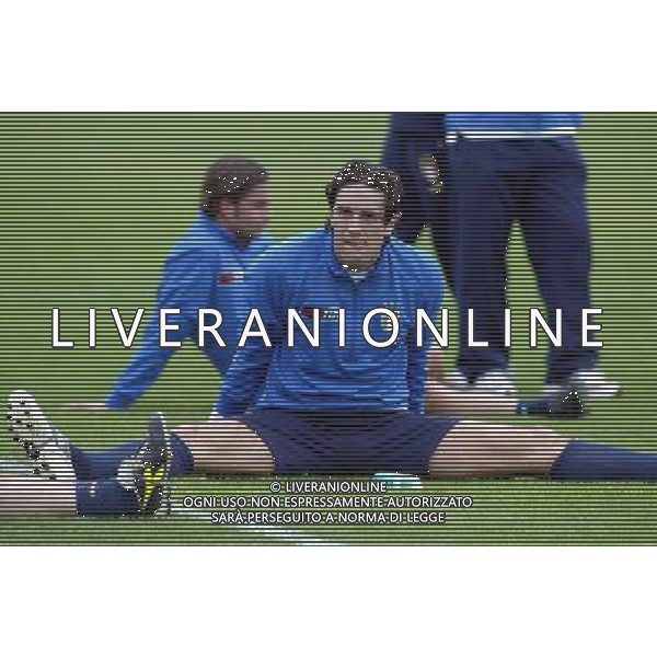 COVERCIANO 25/03/2005 ALLENAMENTO DELLA NAZIONALE NELLA FOTO: TONI LUCA FOTO GIANNI NUCCI/AG. ALDO LIVERANI