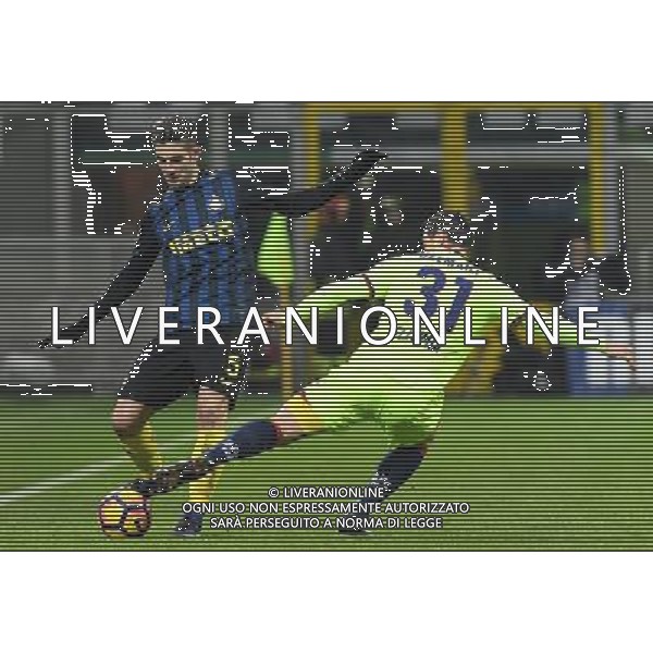 Coppa Italia TIM Cup 2016/2017 Quinto Turno Milano - 17.01.2017 Inter-Bologna Nella Foto: roberto gagliardini e Blerim dzemaili /Ph.Vitez-Ag. Aldo Liverani