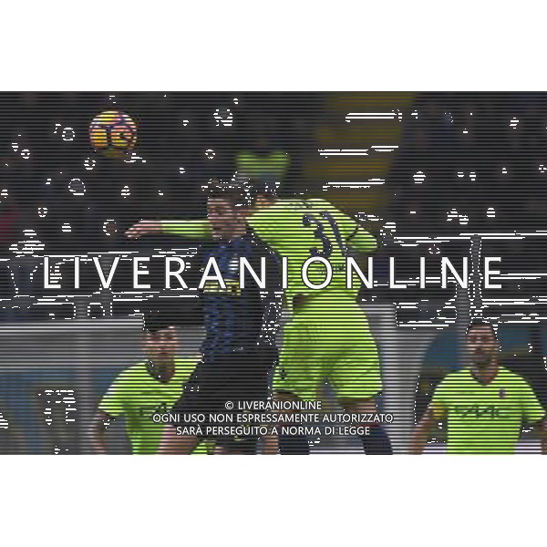 Fc Inter - Bologna Coppa Italia TIM Cup 2016/2017 Quinto Turno 17 gennaio 2017 Nella Foto: Dzemaili e Roberto Gagliardini © OPTIMAFOTO/ AGENZIA ALDO LIVERANI SAS