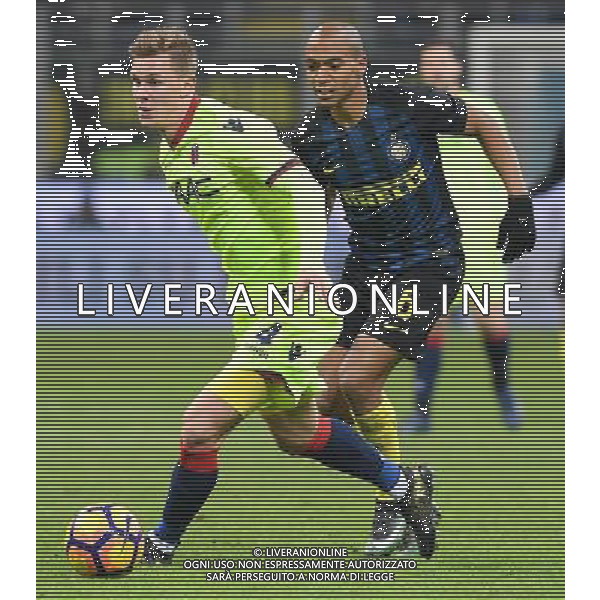 Coppa Italia TIM Cup 2016/2017 Quinto Turno Milano - 17.01.2017 Inter-Bologna Nella Foto:krafth e joao mario /Ph.Vitez-Ag. Aldo Liverani