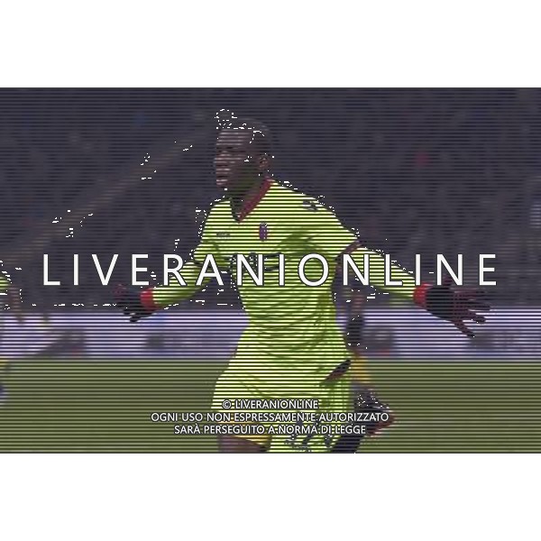 Fc Inter - Bologna Coppa Italia TIM Cup 2016/2017 Quinto Turno 17 gennaio 2017 Nella Foto: esultanza dopo il gol di donsah © OPTIMAFOTO/ AGENZIA ALDO LIVERANI SAS