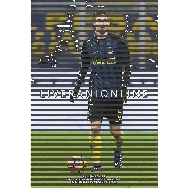 Coppa Italia TIM Cup 2016/2017 Quinto Turno Milano - 17.01.2017 Inter-Bologna Nella Foto:Gagliardini Roberto /Ph.Vitez-Ag. Aldo Liverani