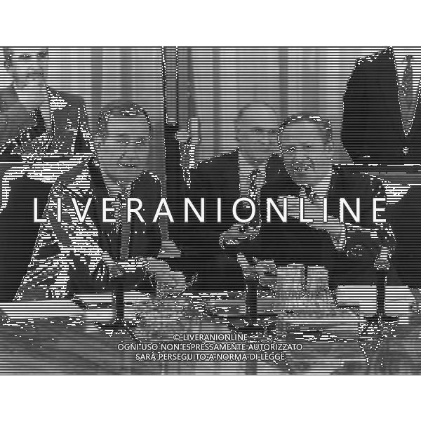 George Herbert Walker Bush Senior, politico statunitense, 41mo Presidente degli Stati Uniti d\'America dal 1989 al 1993 - Retrospettiva Â©ARCHIVIO / AGENZIA ALDO LIVERANI SAS - ITALY ONLY EDITORIAL USE ONLY