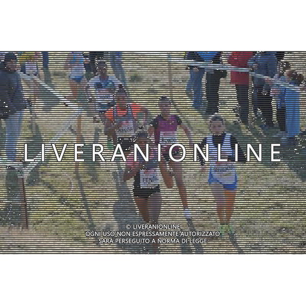 San Vittore Olona - 22.01.2017 85Â° Cinque Mulini cross country nella foto un passaggio della gara femminile foto Roberto Garavaglia - Studio Sally / AGENZIA ALDO LIVERANI SAS