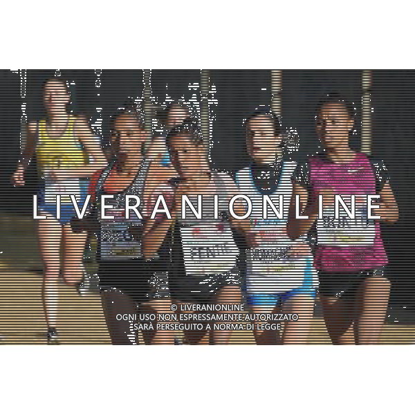 San Vittore Olona - 22.01.2017 85Â° Cinque Mulini cross country nella foto un passaggio della gara femminile foto Roberto Garavaglia - Studio Sally / AGENZIA ALDO LIVERANI SAS