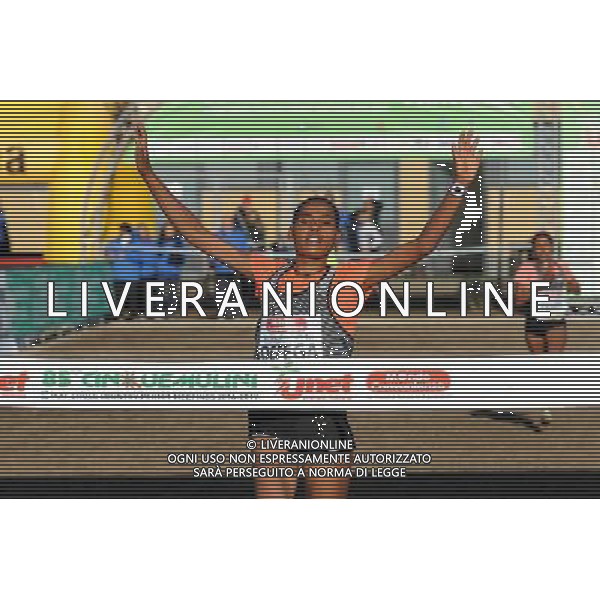 San Vittore Olona - 22.01.2017 85Â° Cinque Mulini cross country nella foto Beyenu Defega vincitrice della gara femminile foto Roberto Garavaglia - Studio Sally / AGENZIA ALDO LIVERANI SAS