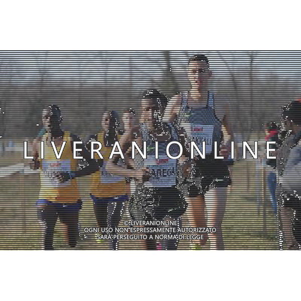 San Vittore Olona - 22.01.2017 85Â° Cinque Mulini cross country nella foto un passaggio della gara maschile foto Roberto Garavaglia - Studio Sally / AGENZIA ALDO LIVERANI SAS