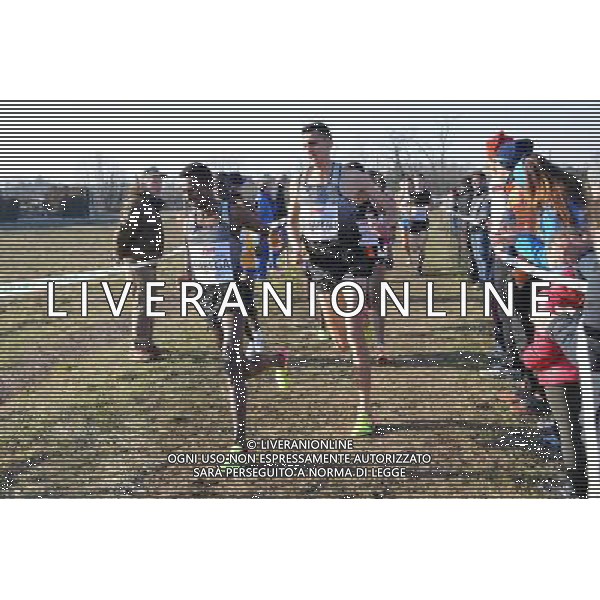 San Vittore Olona - 22.01.2017 85Â° Cinque Mulini cross country nella foto un passaggio della gara maschile foto Roberto Garavaglia - Studio Sally / AGENZIA ALDO LIVERANI SAS