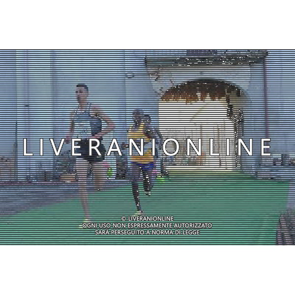 San Vittore Olona - 22.01.2017 85Â° Cinque Mulini cross country nella foto un passaggio della gara maschile foto Roberto Garavaglia - Studio Sally / AGENZIA ALDO LIVERANI SAS