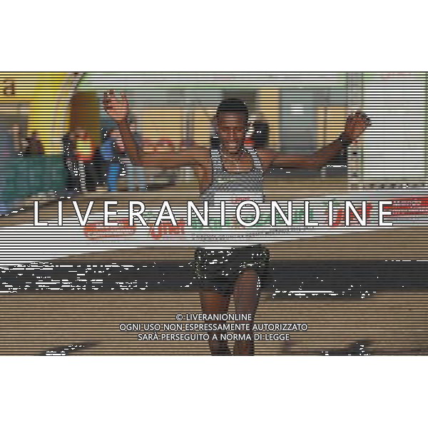 San Vittore Olona - 22.01.2017 85Â° Cinque Mulini cross country nella foto Selemon Barega vincitore della gara maschile foto Roberto Garavaglia - Studio Sally / AGENZIA ALDO LIVERANI SAS