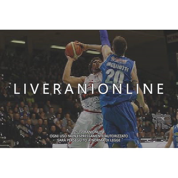 De Longhi Basket Treviso - Unieuro Pallacanestro Forli\' 18ma giornata Campionato Basket Serie A2 Palaverde 22 gennaio 2017 NELLA FOTO blackshear wayne © GARBUIO / AGENZIA ALDO LIVERANI SAS
