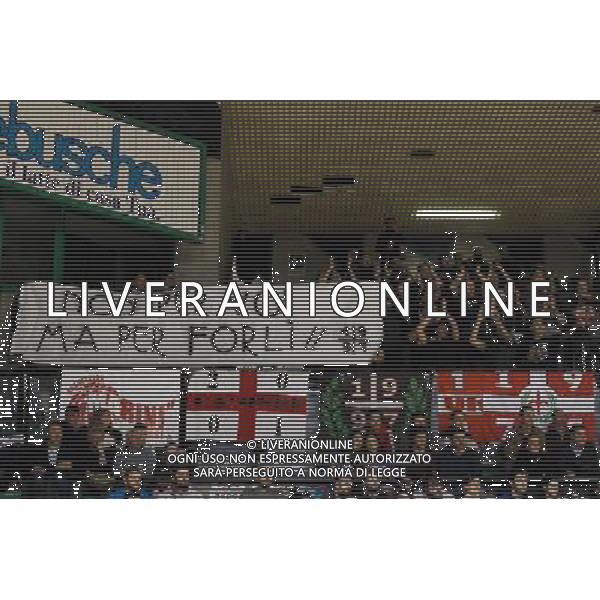 De Longhi Basket Treviso - Unieuro Pallacanestro Forli\' 18ma giornata Campionato Basket Serie A2 Palaverde 22 gennaio 2017 NELLA FOTO tifosi forli\' © GARBUIO / AGENZIA ALDO LIVERANI SAS