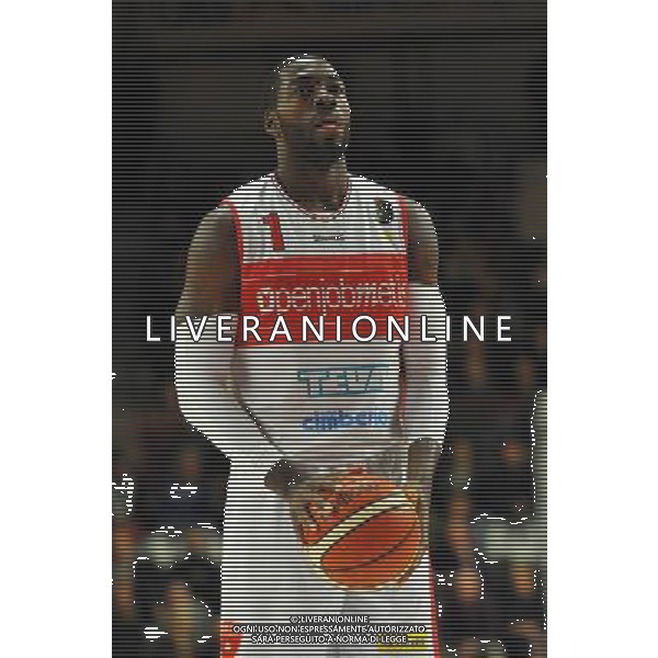 BASKET SERIE A1, OPENJOBMETIS VS BANCO DI SARDEGNA SASSARI, PALA2A, VARESE, 22-01-2017,NELLA FOTO: ANOSIKE O.D. Â© IEMMI / AGENZIA ALDO LIVERANI SAS OPENJOBMETIS VARESE VS BANCO DI SARDEGNA SASSARI, CAMPIONATO BASKET SERIE A1 PALA2A, VARESE, 22 GENNAIO 2017