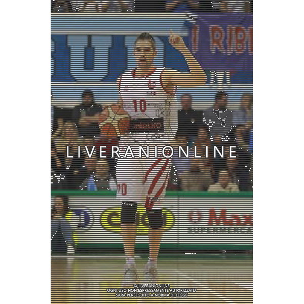 VILLORBA (TV) 22-01-2017 PALAVERDE TREVISO UNIVERSO TREVISO BASKET VS PALLACANESTRO FORLI\' NELLA FOTO:FERRI MICHELE FOTO PAOLA GARBUIO/AG.ALDO LIVERANI / AGENZIA ALDO LIVERANI SAS