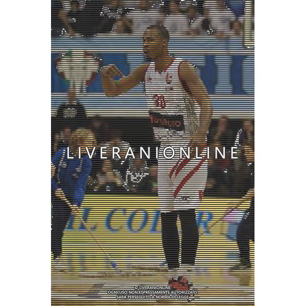 VILLORBA (TV) 22-01-2017 PALAVERDE TREVISO UNIVERSO TREVISO BASKET VS PALLACANESTRO FORLI\' NELLA FOTO:JEFFREY CROCKETT FOTO PAOLA GARBUIO/AG.ALDO LIVERANI / AGENZIA ALDO LIVERANI SAS