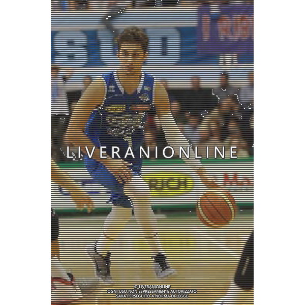 VILLORBA (TV) 22-01-2017 PALAVERDE TREVISO UNIVERSO TREVISO BASKET VS PALLACANESTRO FORLI\' NELLA FOTO:MORETTI DAVIDE FOTO PAOLA GARBUIO/AG.ALDO LIVERANI / AGENZIA ALDO LIVERANI SAS