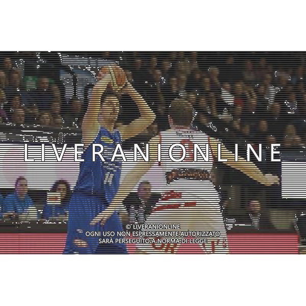 VILLORBA (TV) 22-01-2017 PALAVERDE TREVISO UNIVERSO TREVISO BASKET VS PALLACANESTRO FORLI\' NELLA FOTO:SACCAGGI ANDREA FOTO PAOLA GARBUIO/AG.ALDO LIVERANI / AGENZIA ALDO LIVERANI SAS