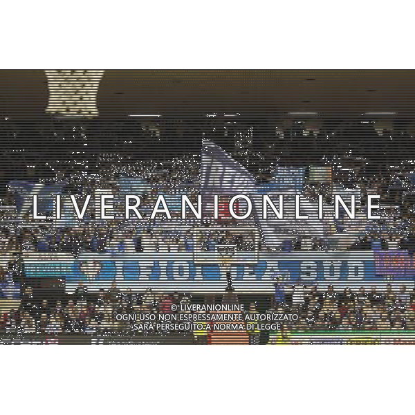 VILLORBA (TV) 22-01-2017 PALAVERDE TREVISO UNIVERSO TREVISO BASKET VS PALLACANESTRO FORLI\' NELLA FOTO:TIFOSI FORLI\' FOTO PAOLA GARBUIO/AG.ALDO LIVERANI / AGENZIA ALDO LIVERANI SAS