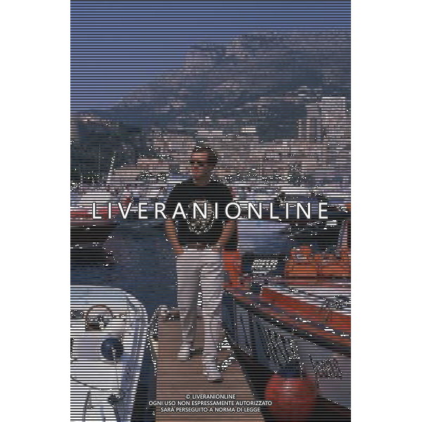 Stefano Casiraghi imprenditore e pilota motonautico italiano e marito di Carolina di Monaco - Retrospettiva Â© ARCHIVIO / AGENZIA ALDO LIVERANI SAS - ITALY ONLY EDITORIAL USE ONLY
