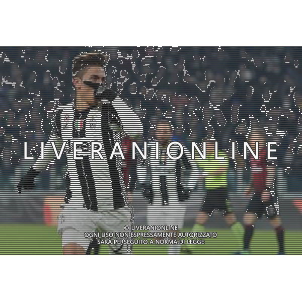 Coppa Italia TIM Cup 2016/2017 Quarti di Finale Torino - 25.01.2017 Juventus-Milan Nella Foto: esultanza dopo il gol di paulo dybala /Ph.Vitez-Ag. Aldo Liverani