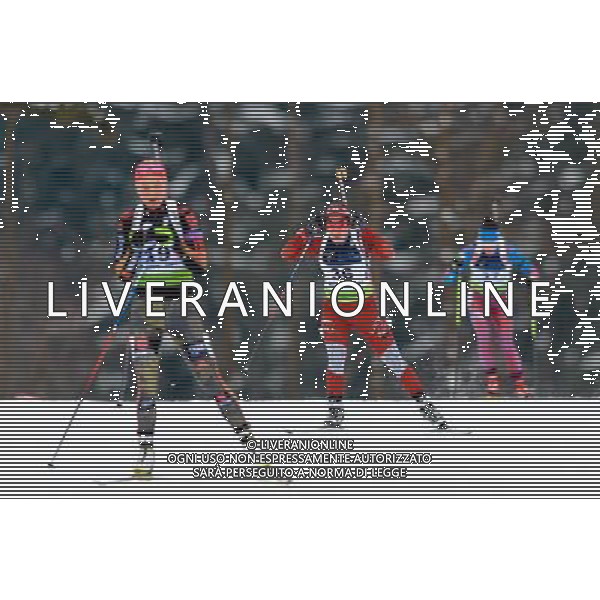 Polska Duszniki Zdroj 25.01.2017 Otwarte Mistrzostwa Europy w biathlonie kobiety 15 km indywidualnie Nz: Baiba Bendika Fot. Sebastian Borowski / Newspix.pl IBU Open European Championships Biathlon 2017 women 15 km individual --- Newspix.pl / AGENZIA ALDO LIVERANI SAS - ITALY ONLY EDITORIAL USE ONLY