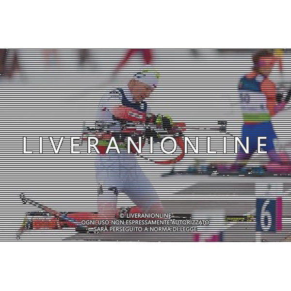 Polska Duszniki Zdroj 25.01.2017 Otwarte Mistrzostwa Europy w biathlonie kobiety 15 km indywidualnie Nz: Magdalena Gwizdon Fot. Sebastian Borowski / Newspix.pl IBU Open European Championships Biathlon 2017 women 15 km individual --- Newspix.pl / AGENZIA ALDO LIVERANI SAS - ITALY ONLY EDITORIAL USE ONLY