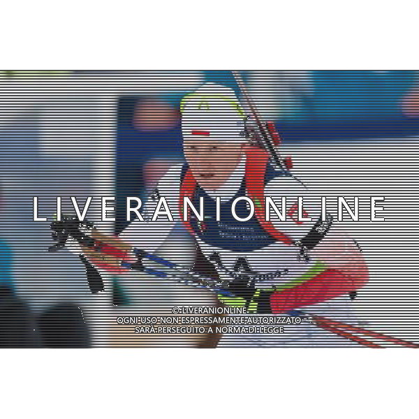 Polska Duszniki Zdroj 25.01.2017 Otwarte Mistrzostwa Europy w biathlonie kobiety 15 km indywidualnie Nz: Magdalena Gwizdon Fot. Sebastian Borowski / Newspix.pl IBU Open European Championships Biathlon 2017 women 15 km individual --- Newspix.pl / AGENZIA ALDO LIVERANI SAS - ITALY ONLY EDITORIAL USE ONLY